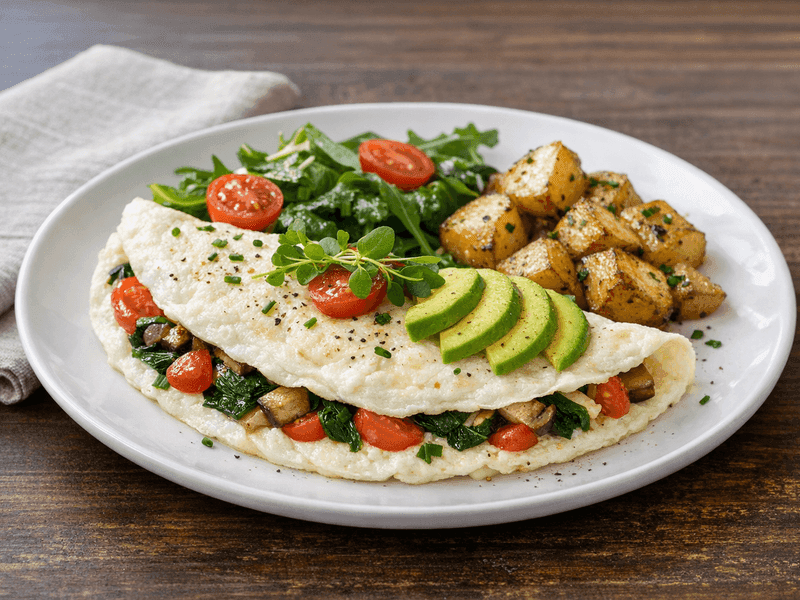 Egg White Omelette